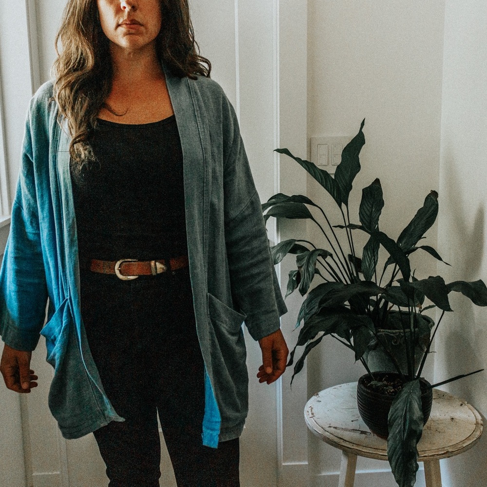 Handmade Indigo Haori Jacket